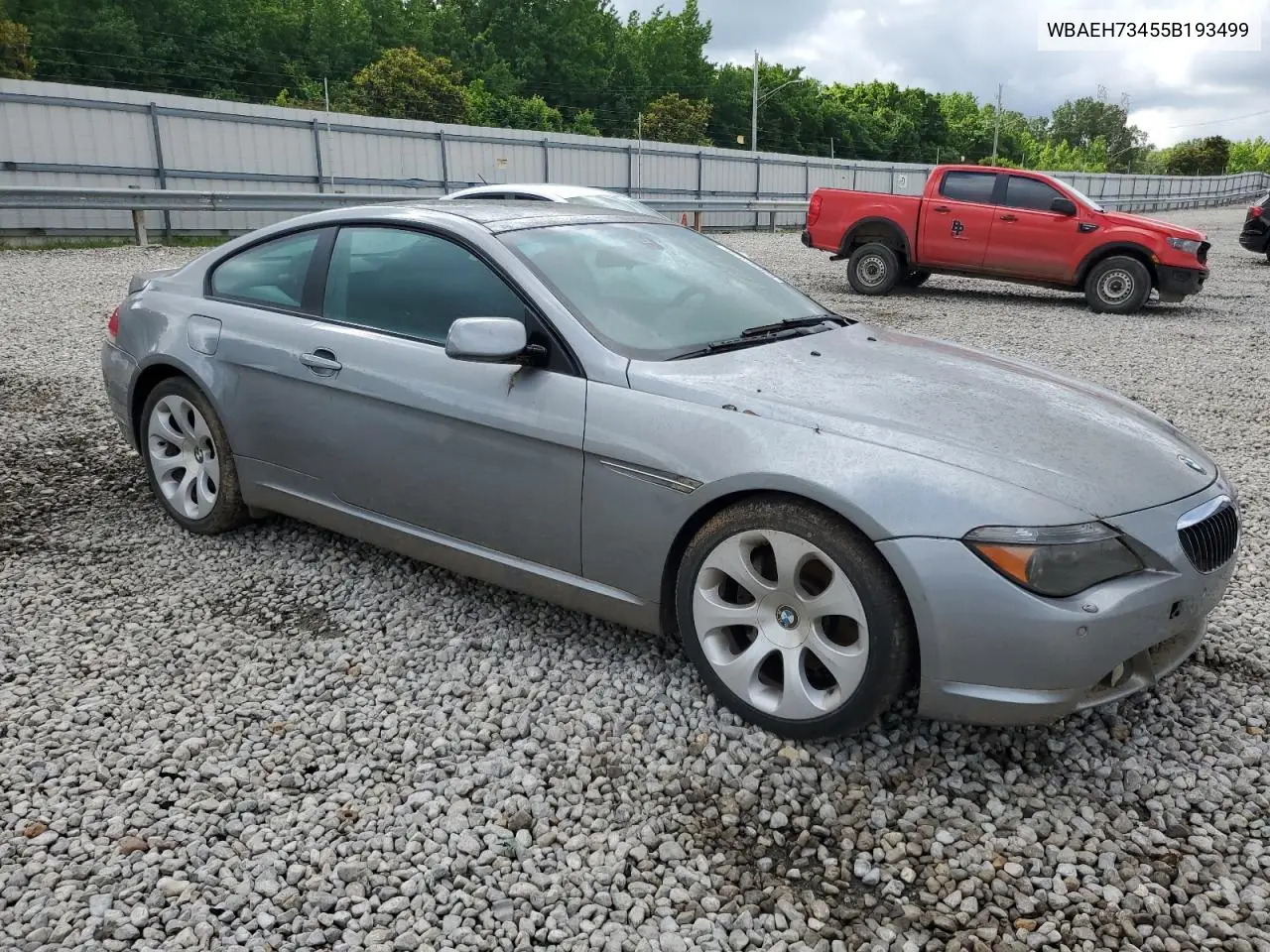 2004 BMW 645 Ci Automatic VIN: WBAEH73455B193499 Lot: 58097735