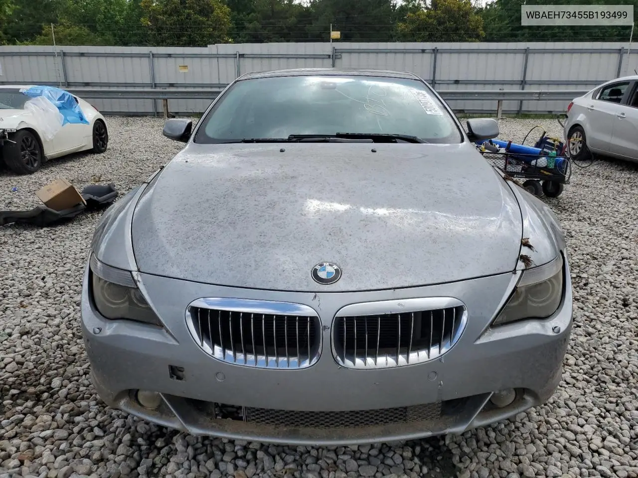 2004 BMW 645 Ci Automatic VIN: WBAEH73455B193499 Lot: 58097735