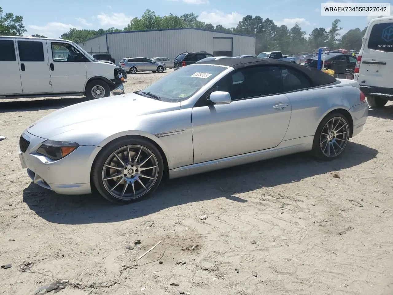 2005 BMW 645 Ci Automatic VIN: WBAEK73455B327042 Lot: 55254765