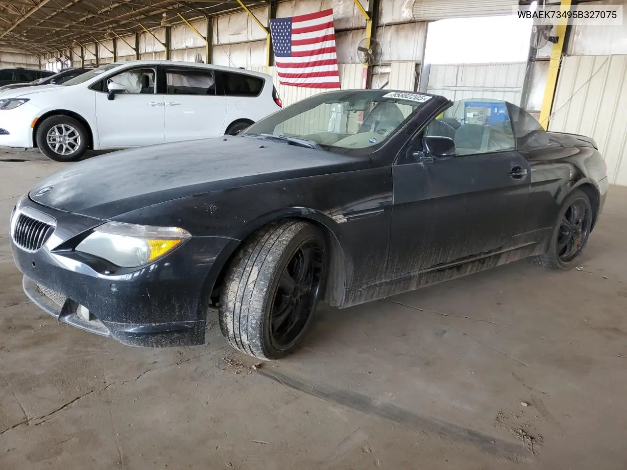 2005 BMW 645 Ci Automatic VIN: WBAEK73495B327075 Lot: 55882205