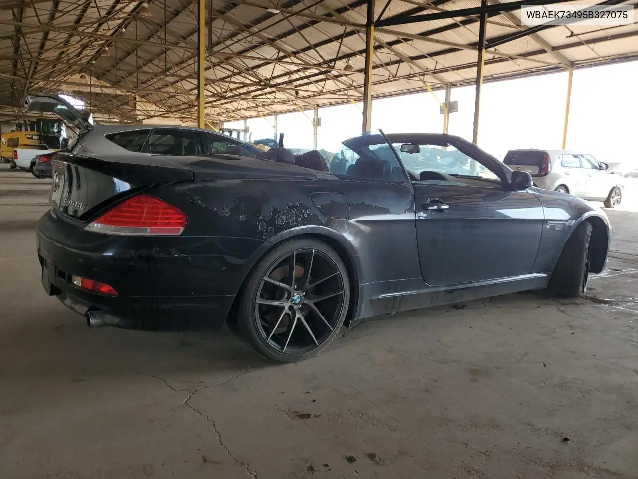 2005 BMW 645 Ci Automatic VIN: WBAEK73495B327075 Lot: 55882205