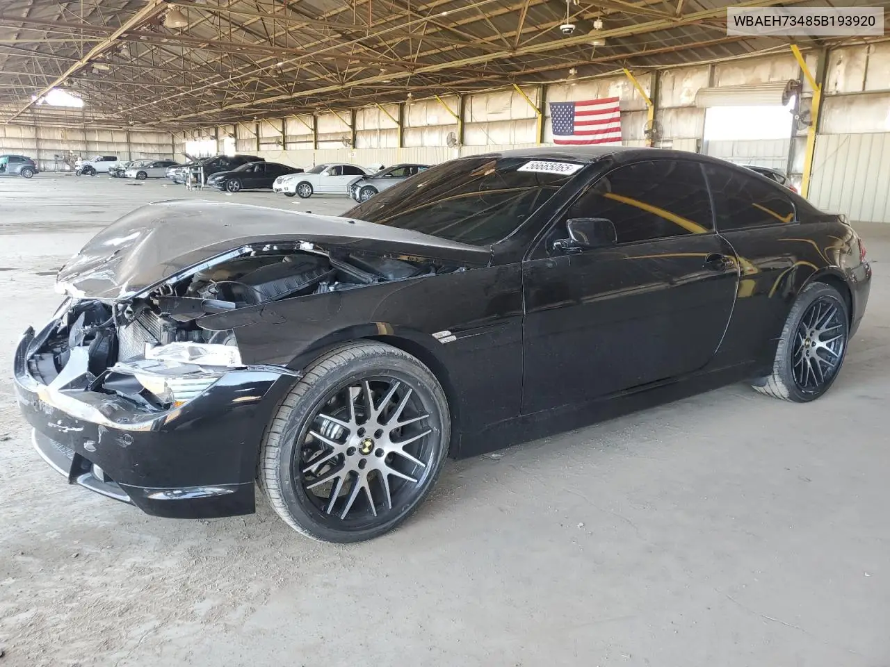 2005 BMW 645 Ci Automatic VIN: WBAEH73485B193920 Lot: 56665065