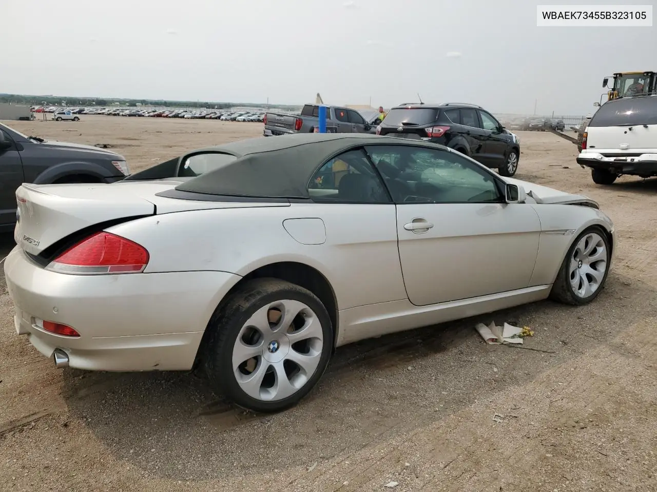 2005 BMW 645 Ci Automatic VIN: WBAEK73455B323105 Lot: 58820995