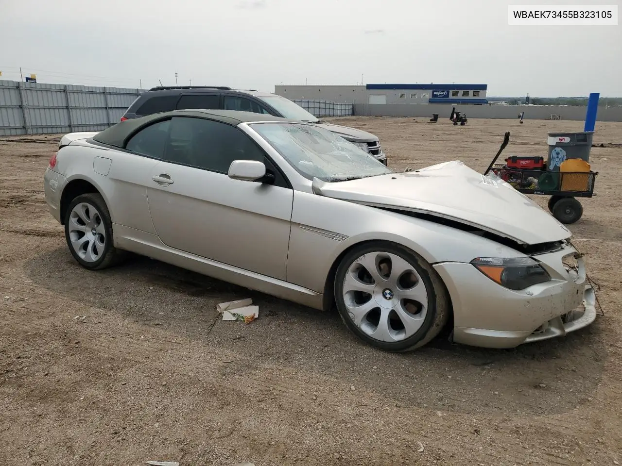 2005 BMW 645 Ci Automatic VIN: WBAEK73455B323105 Lot: 58820995