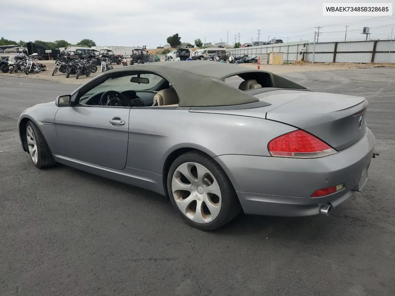 2005 BMW 645 Ci Automatic VIN: WBAEK73485B328685 Lot: 59631975