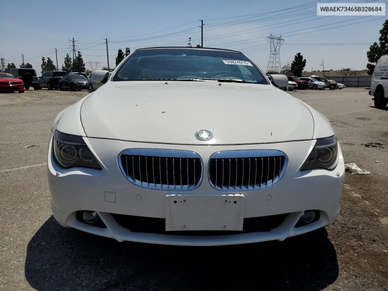 2005 BMW 645 Ci Automatic VIN: WBAEK73465B328684 Lot: 59824015