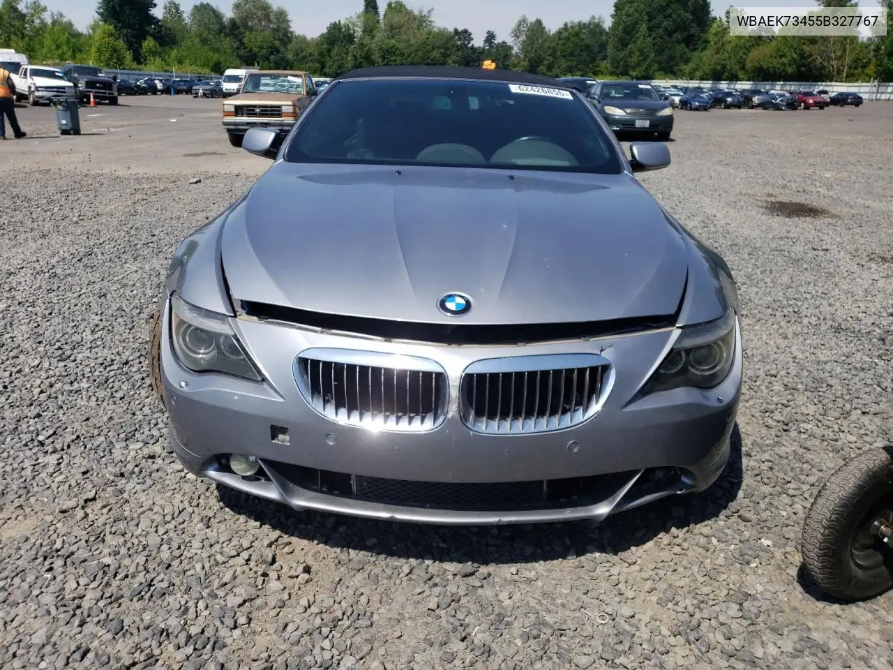 2005 BMW 645 Ci Automatic VIN: WBAEK73455B327767 Lot: 62426855