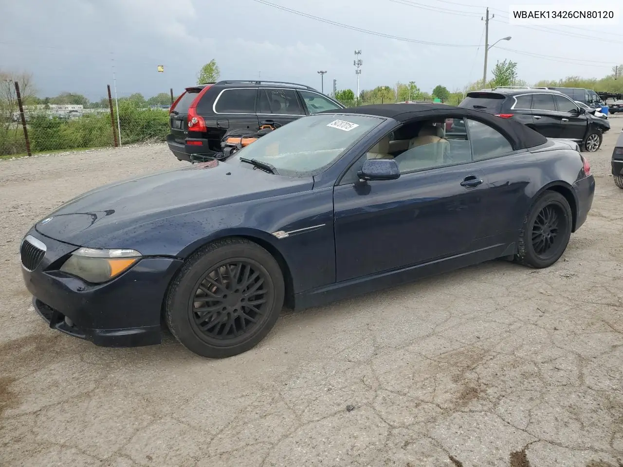 2006 BMW 650 I VIN: WBAEK13426CN80120 Lot: 54787015