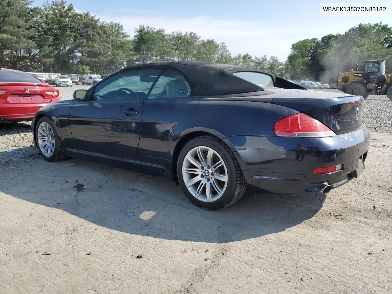2007 BMW 650 I VIN: WBAEK13537CN83182 Lot: 62213875
