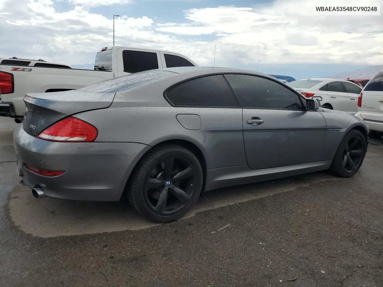 2008 BMW 650 I VIN: WBAEA53548CV90248 Lot: 63338945