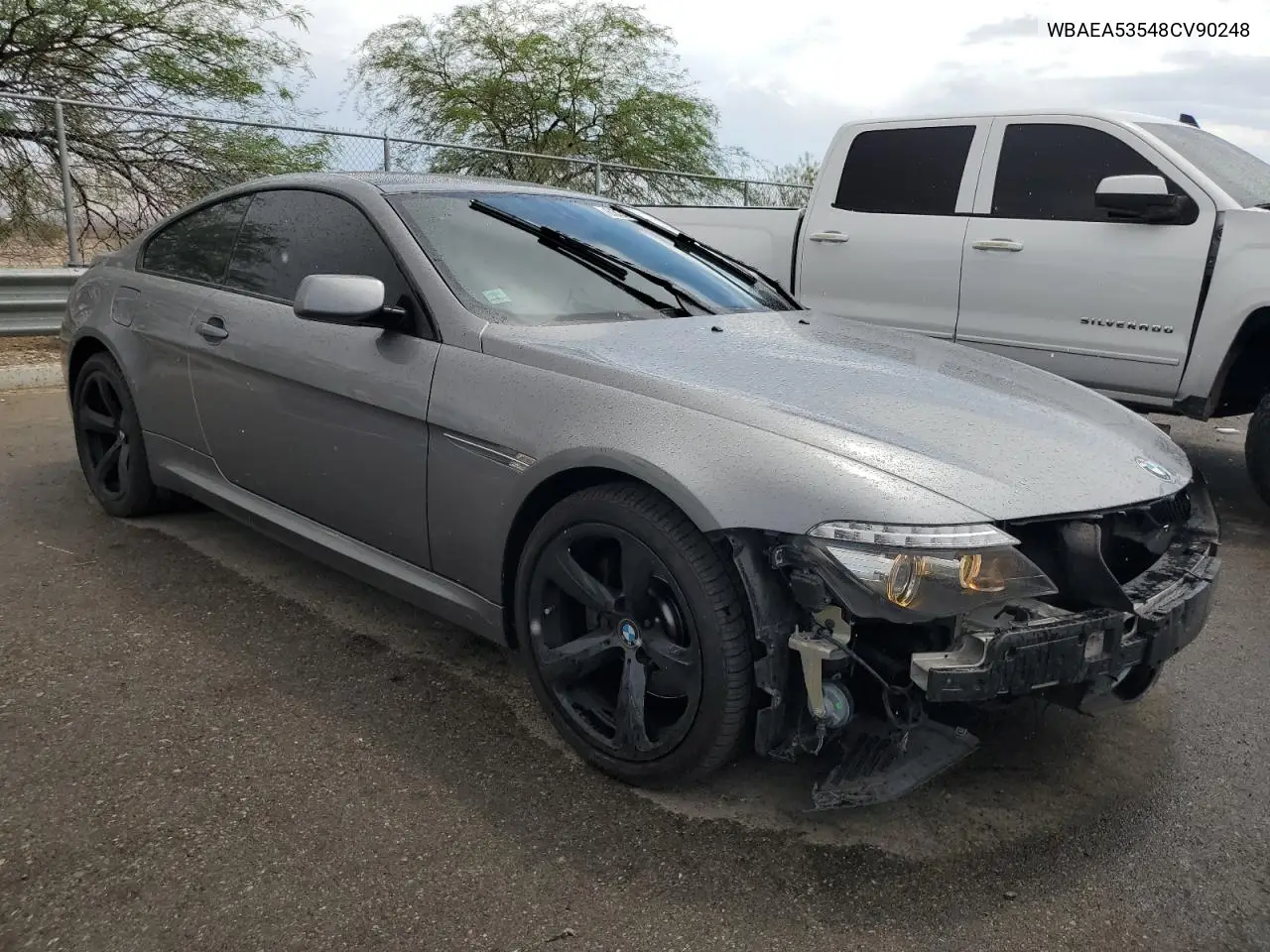 2008 BMW 650 I VIN: WBAEA53548CV90248 Lot: 63338945