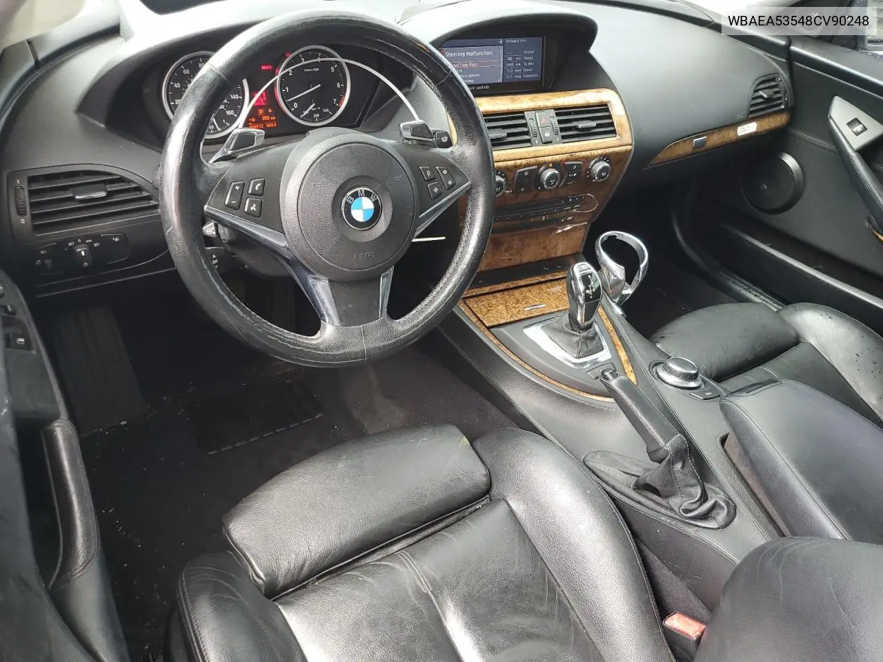 2008 BMW 650 I VIN: WBAEA53548CV90248 Lot: 63338945