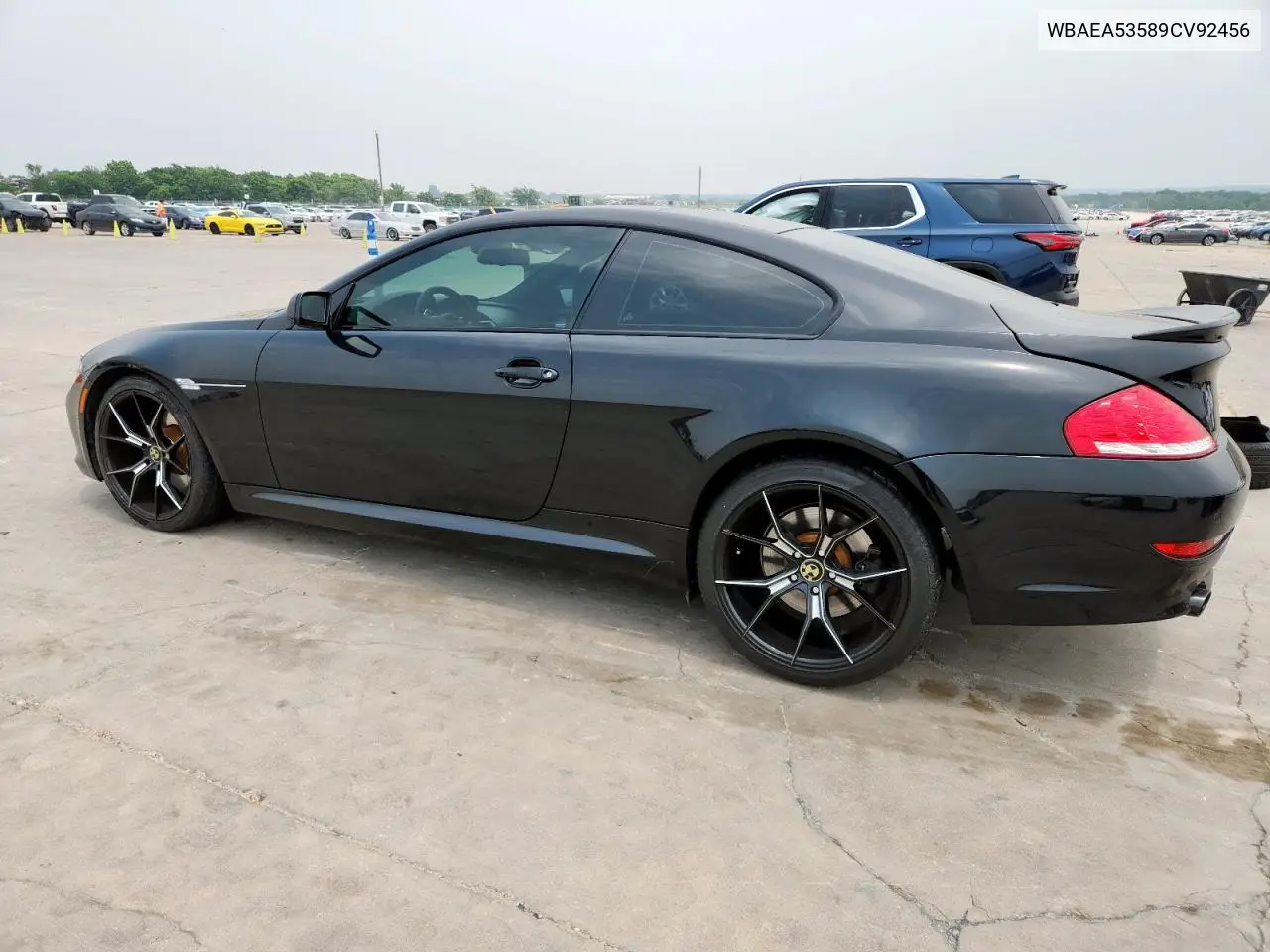 2009 BMW 650 I VIN: WBAEA53589CV92456 Lot: 57520155