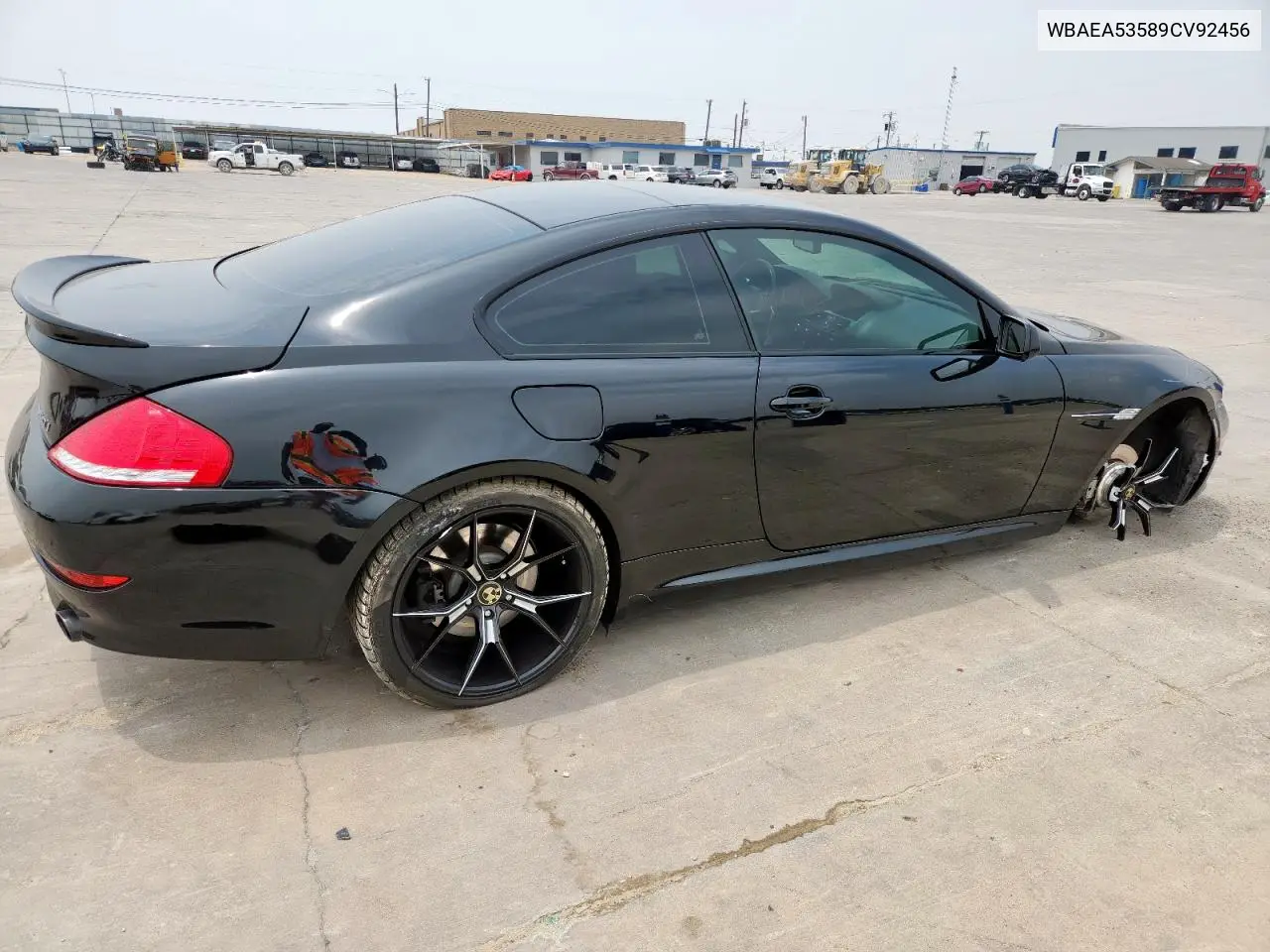 2009 BMW 650 I VIN: WBAEA53589CV92456 Lot: 57520155
