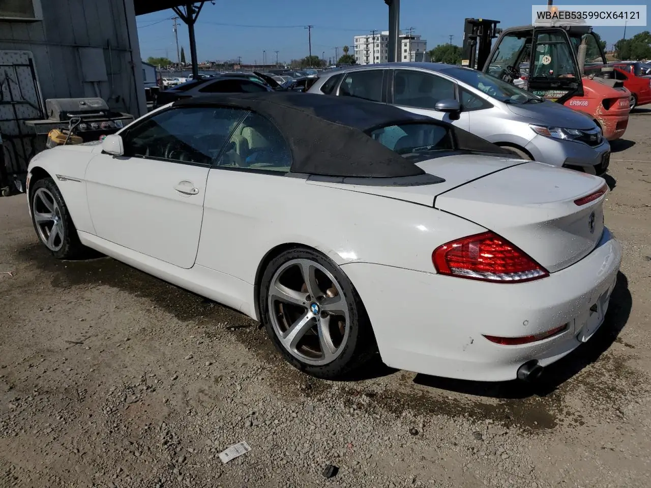 2009 BMW 650 I VIN: WBAEB53599CX64121 Lot: 61087245