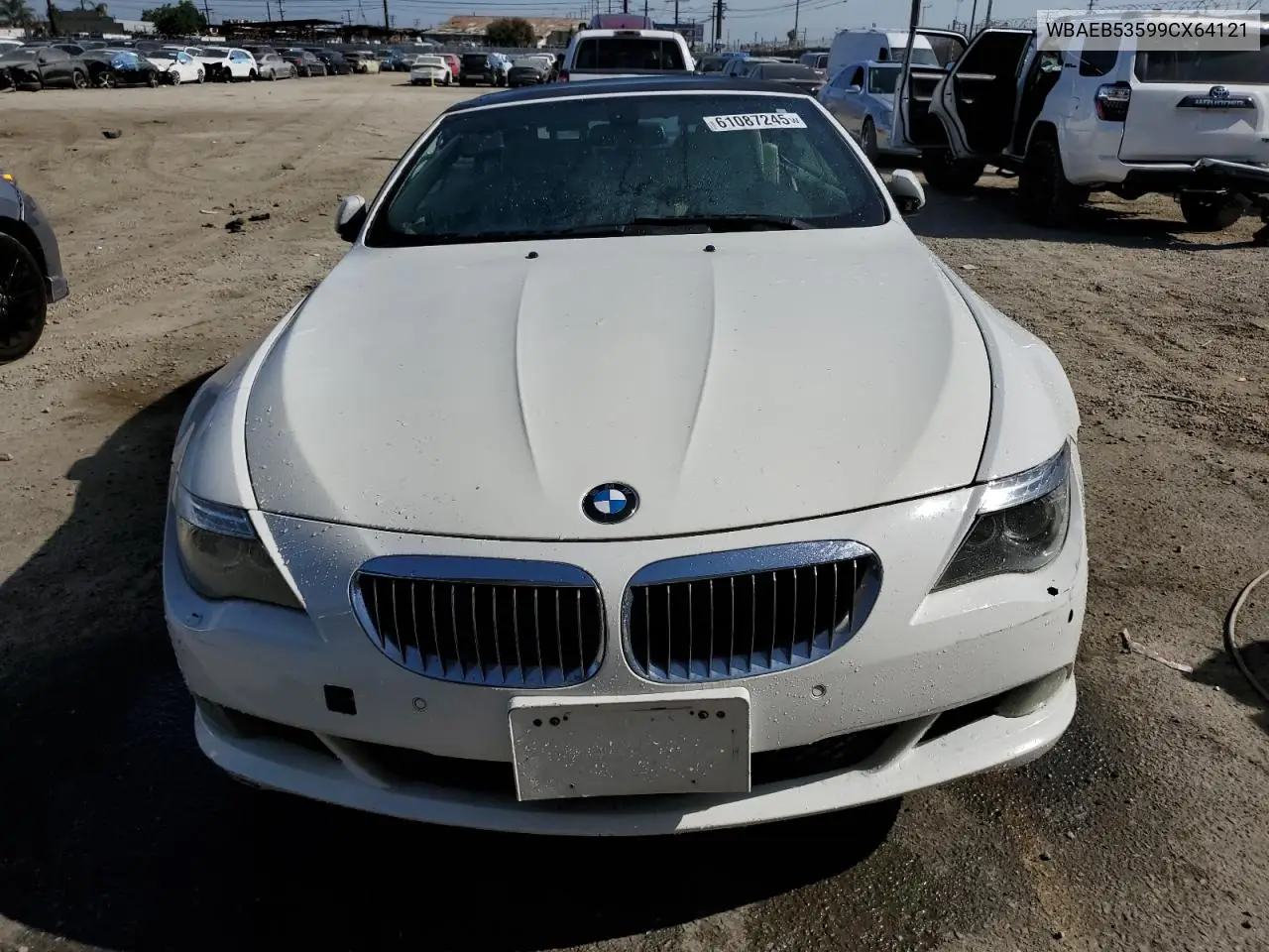 2009 BMW 650 I VIN: WBAEB53599CX64121 Lot: 61087245