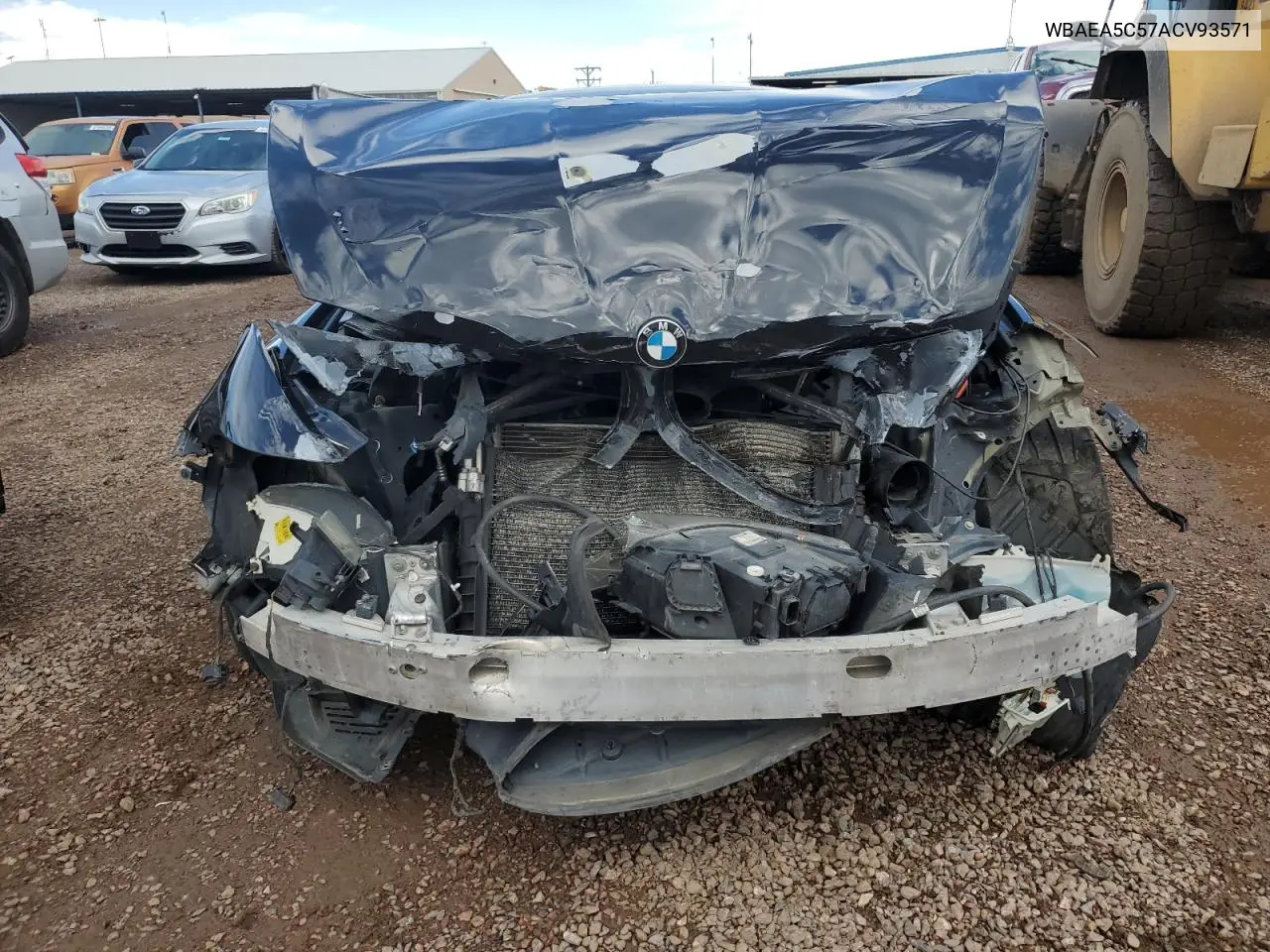 2010 BMW 650 I VIN: WBAEA5C57ACV93571 Lot: 62230005