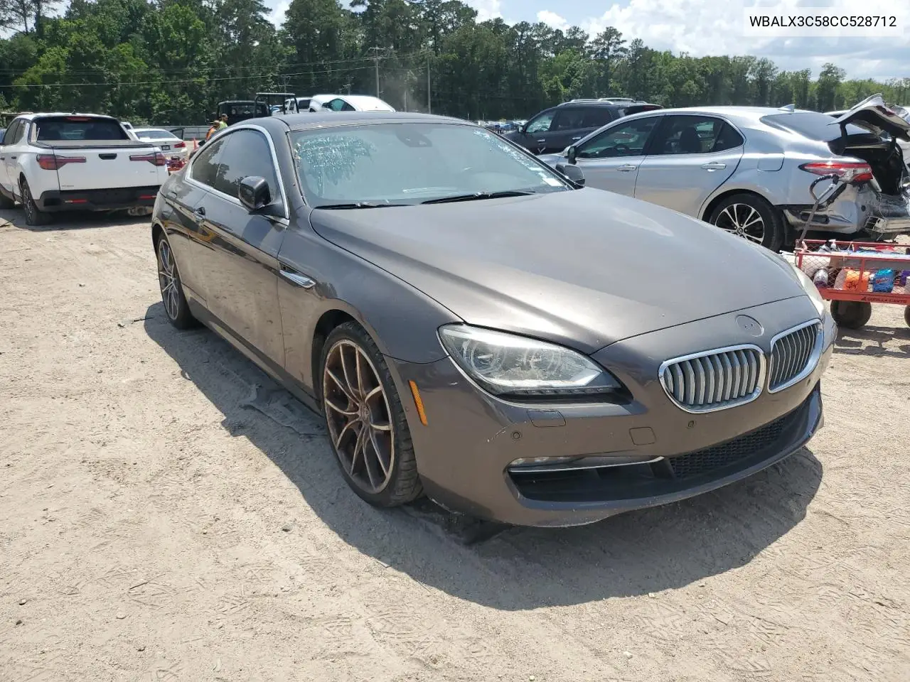 2012 BMW 650 I VIN: WBALX3C58CC528712 Lot: 59771685