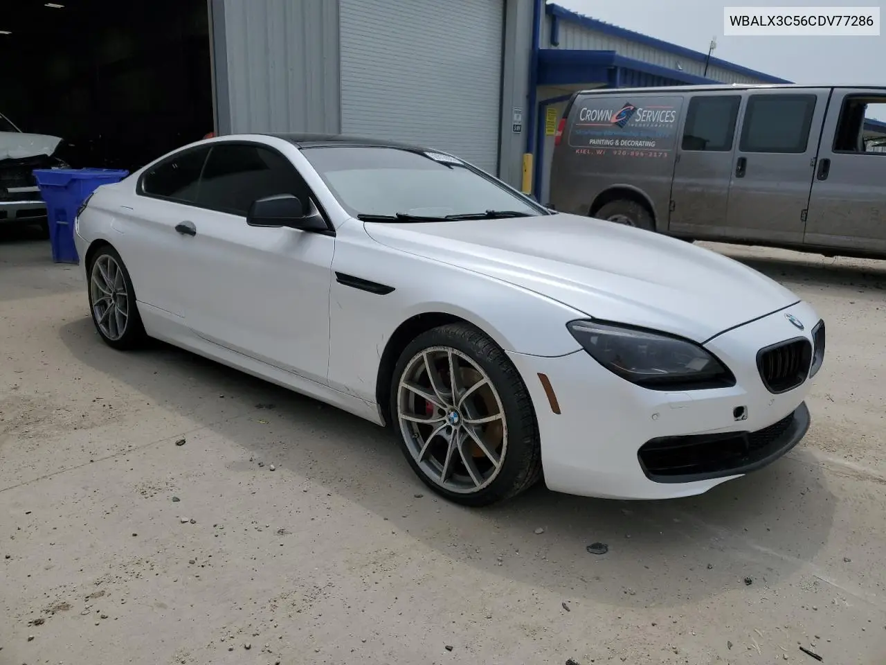 2012 BMW 650 I VIN: WBALX3C56CDV77286 Lot: 59816025