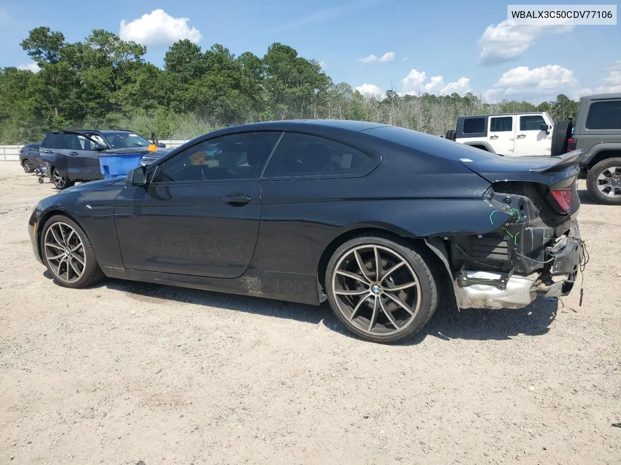 2012 BMW 650 I VIN: WBALX3C50CDV77106 Lot: 61801375