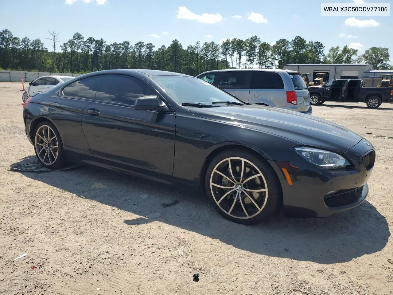 2012 BMW 650 I VIN: WBALX3C50CDV77106 Lot: 61801375