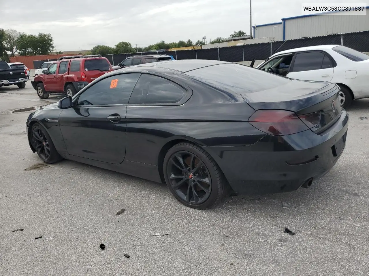 2012 BMW 640 I VIN: WBALW3C58CC891837 Lot: 62718515