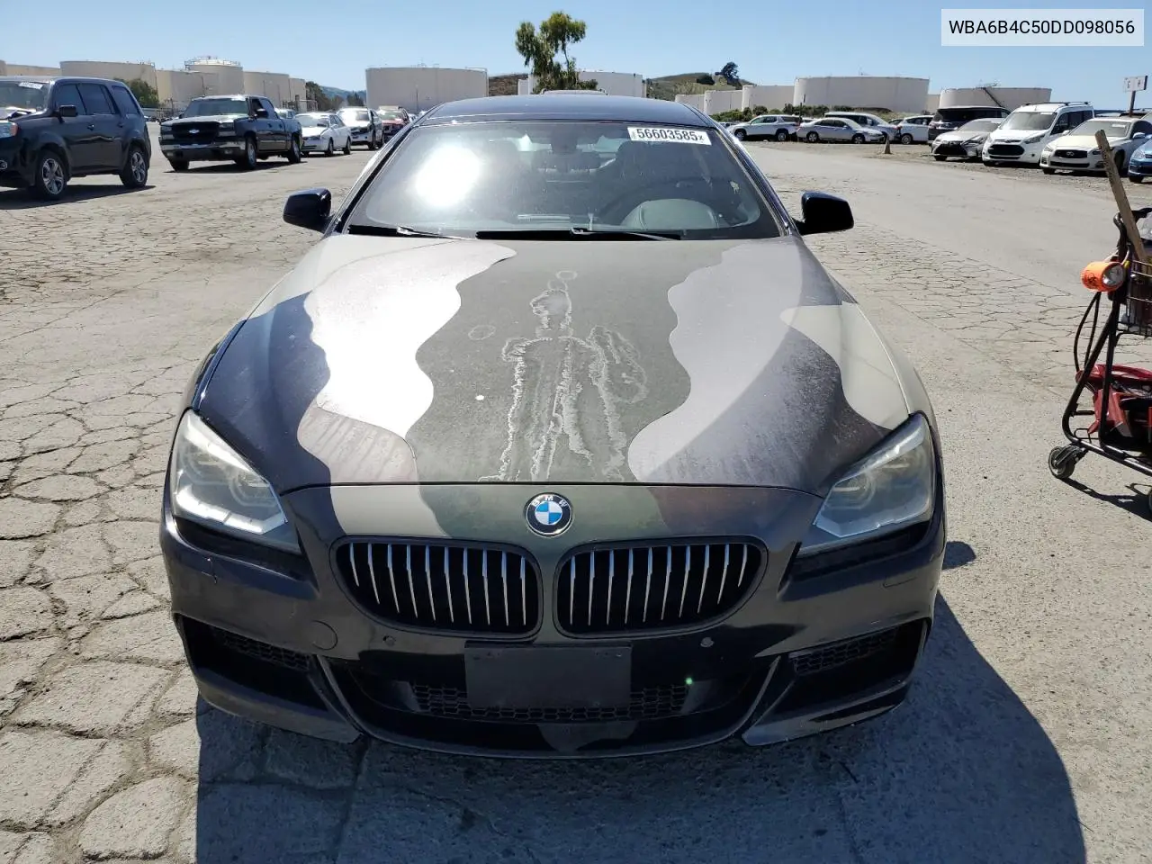 2013 BMW 650 Xi VIN: WBA6B4C50DD098056 Lot: 56603585