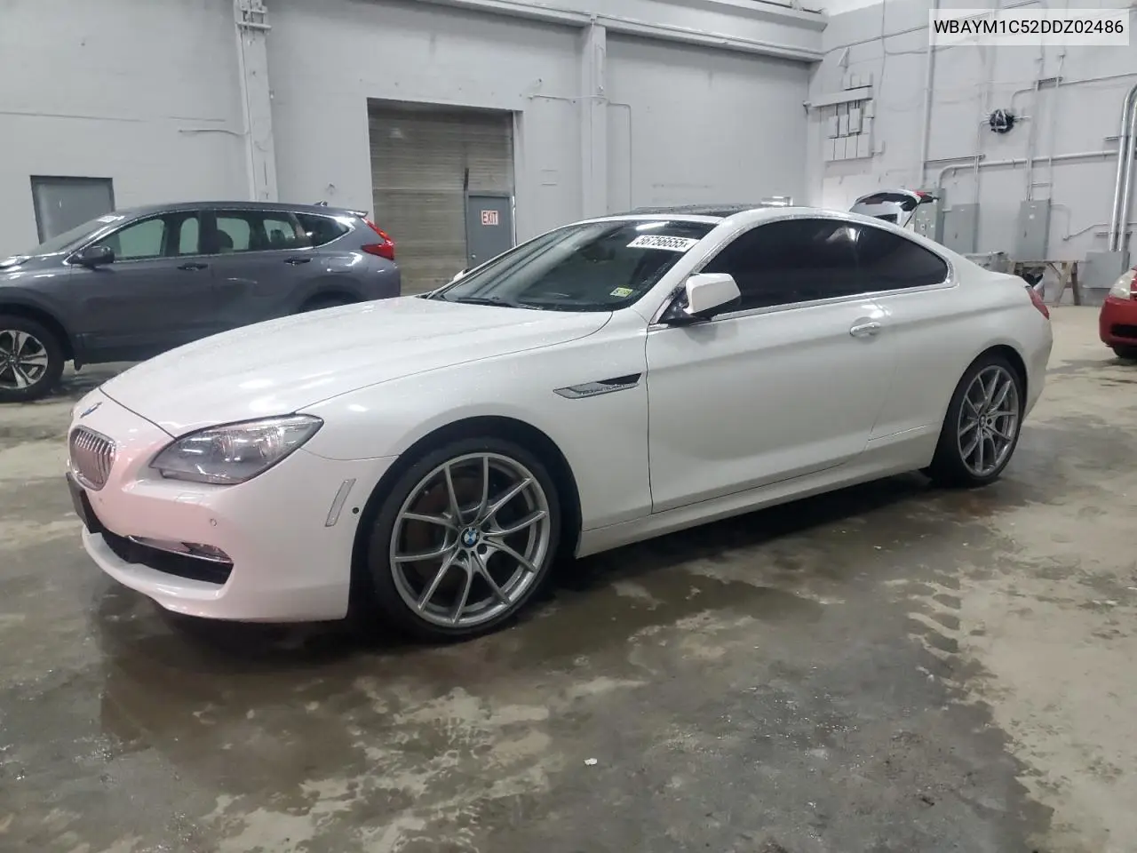 2013 BMW 650 Xi VIN: WBAYM1C52DDZ02486 Lot: 56756655