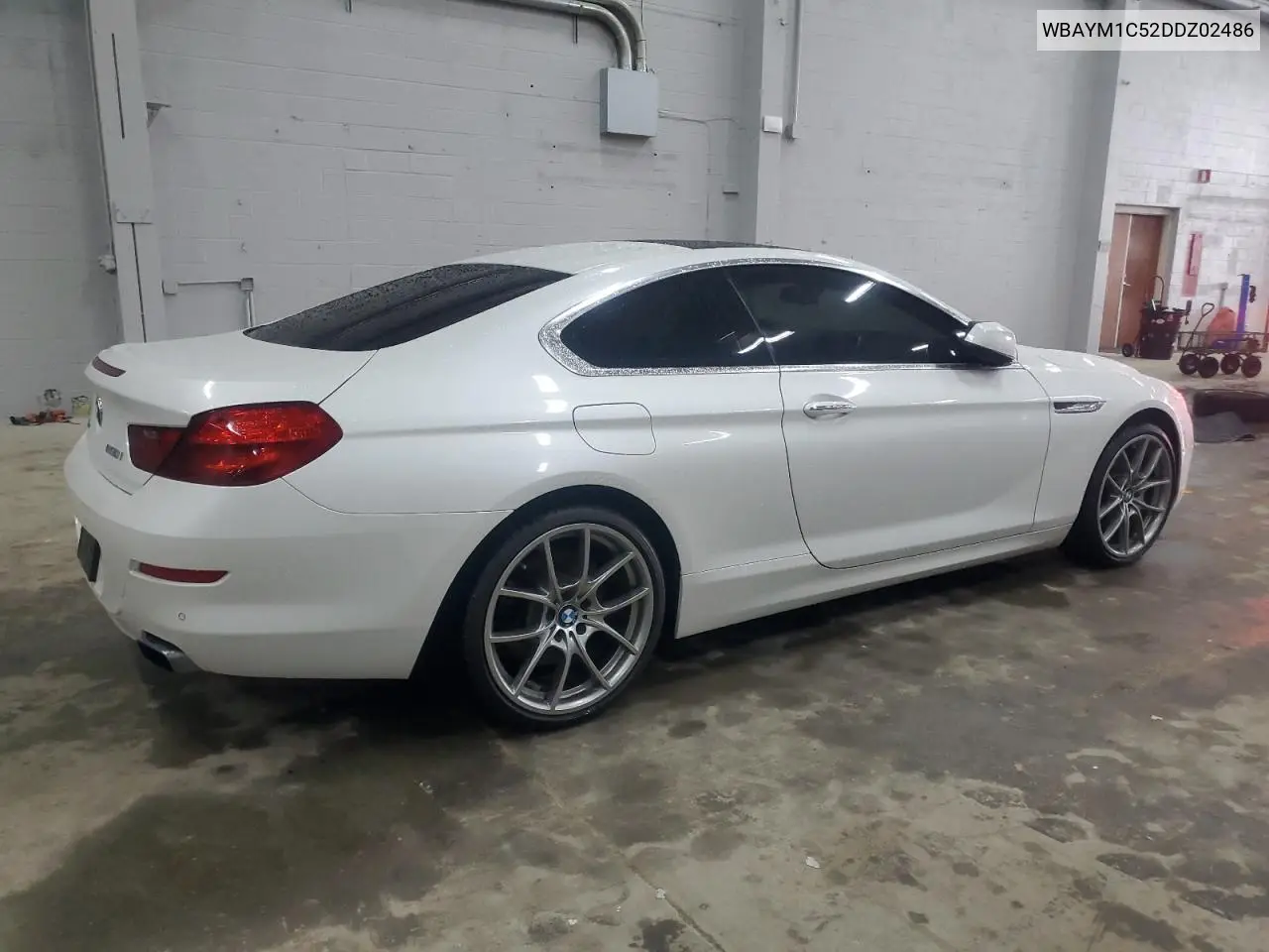 2013 BMW 650 Xi VIN: WBAYM1C52DDZ02486 Lot: 56756655