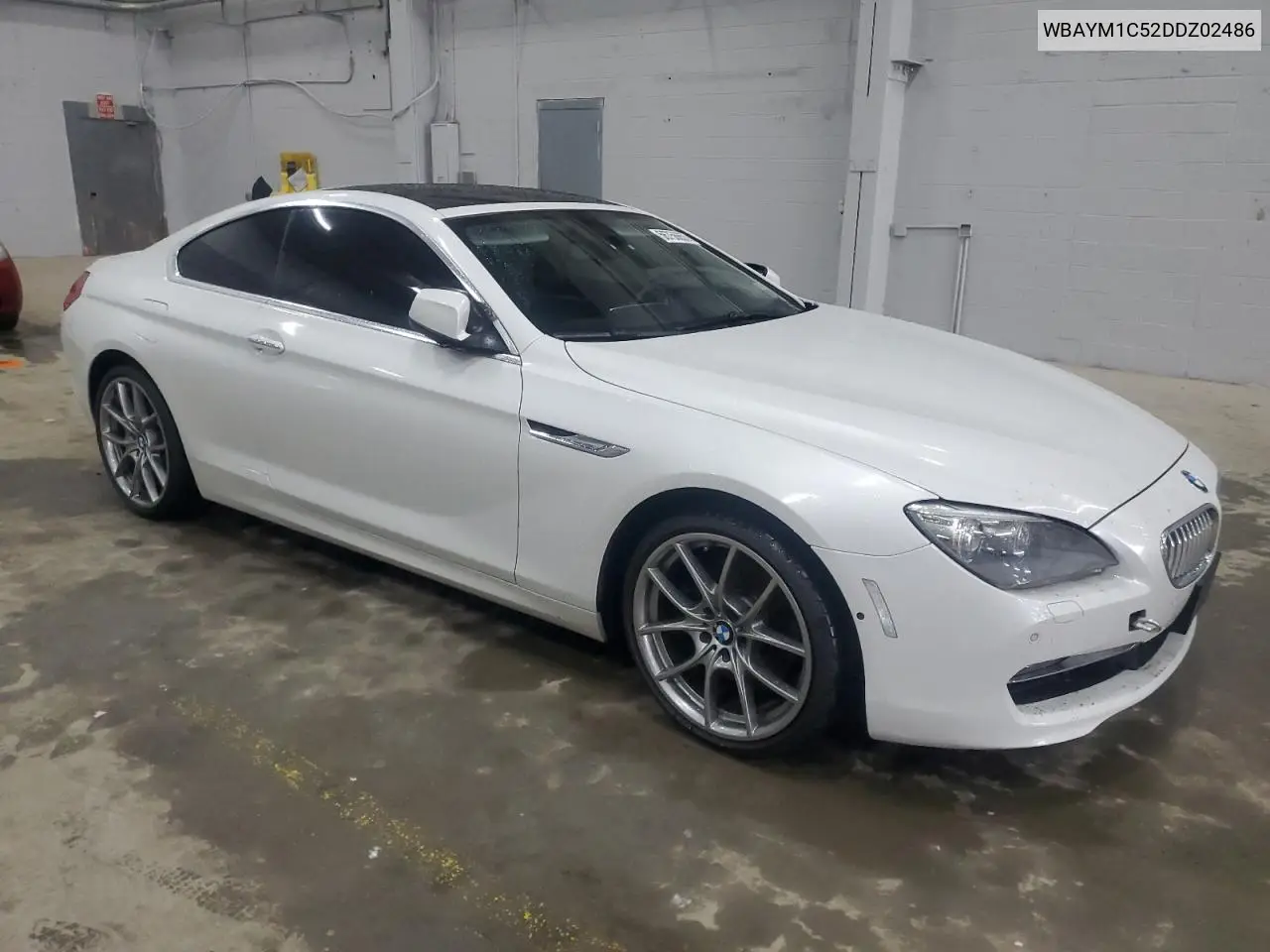 2013 BMW 650 Xi VIN: WBAYM1C52DDZ02486 Lot: 56756655