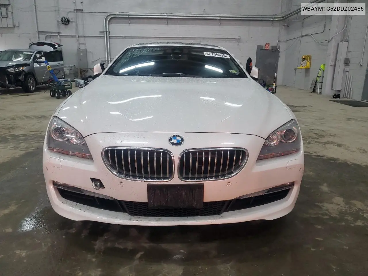 2013 BMW 650 Xi VIN: WBAYM1C52DDZ02486 Lot: 56756655
