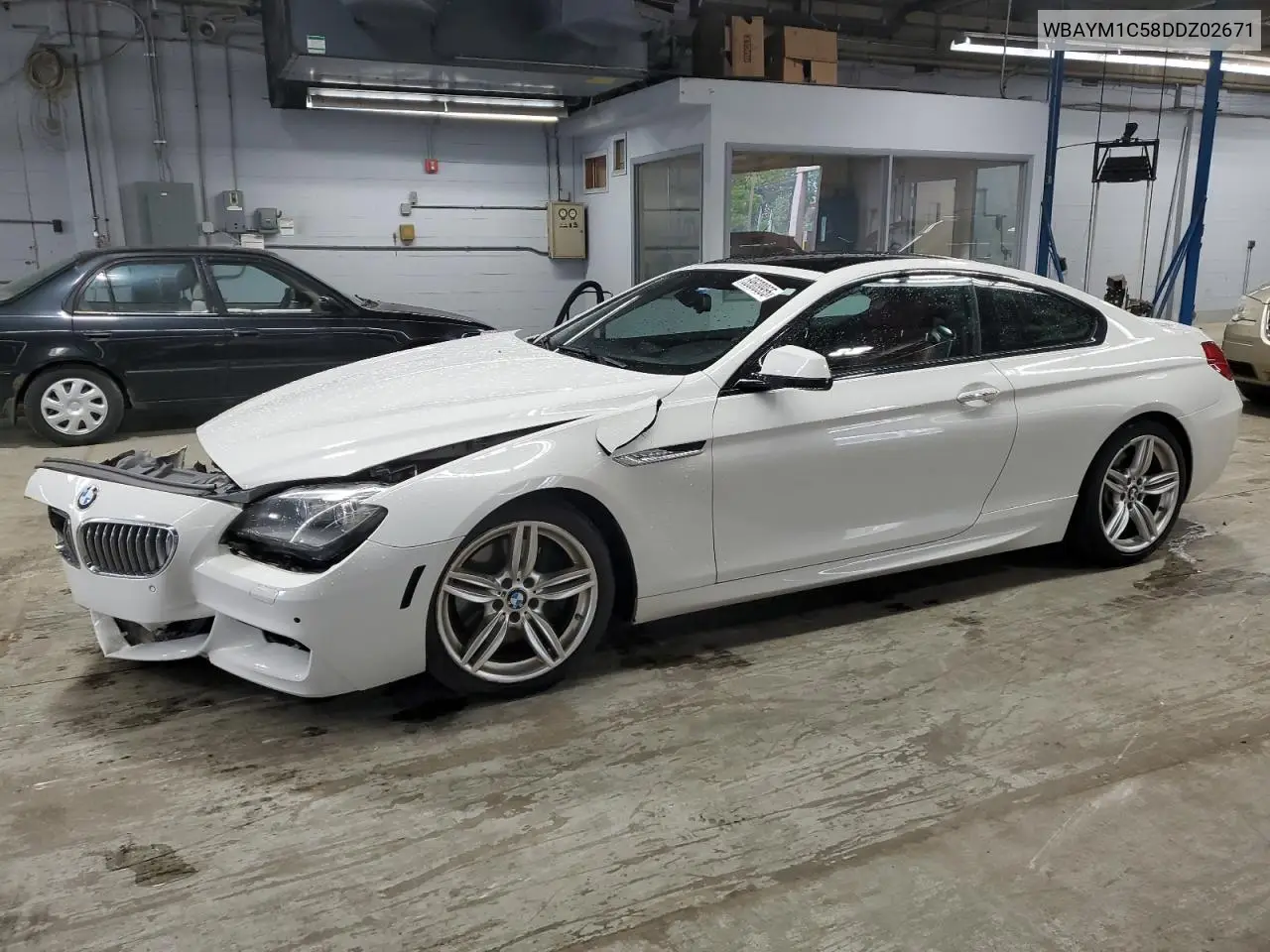 2013 BMW 650 Xi VIN: WBAYM1C58DDZ02671 Lot: 59509955