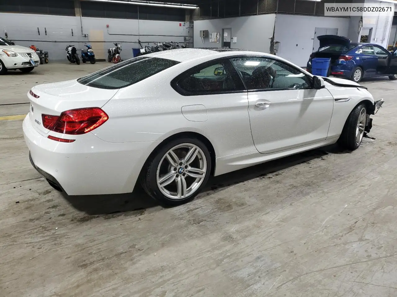 2013 BMW 650 Xi VIN: WBAYM1C58DDZ02671 Lot: 59509955