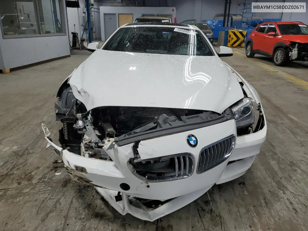 2013 BMW 650 Xi VIN: WBAYM1C58DDZ02671 Lot: 59509955