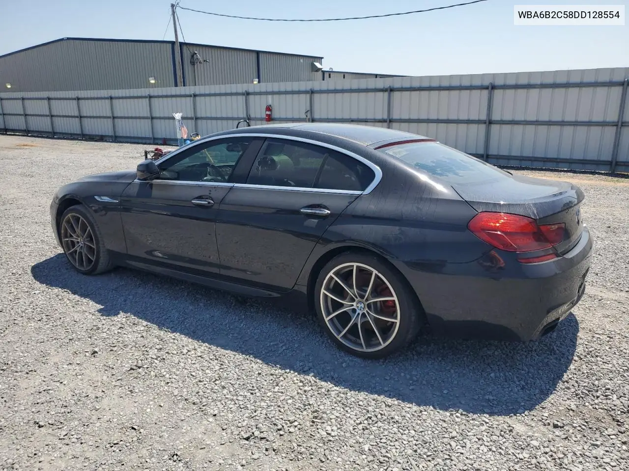 2013 BMW 650 I VIN: WBA6B2C58DD128554 Lot: 61953825