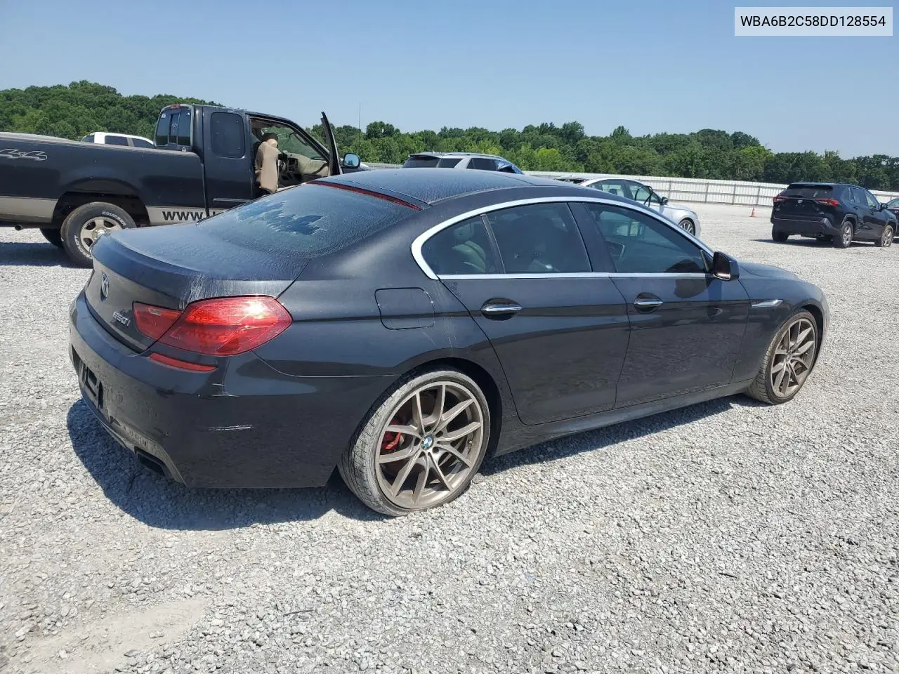 2013 BMW 650 I VIN: WBA6B2C58DD128554 Lot: 61953825