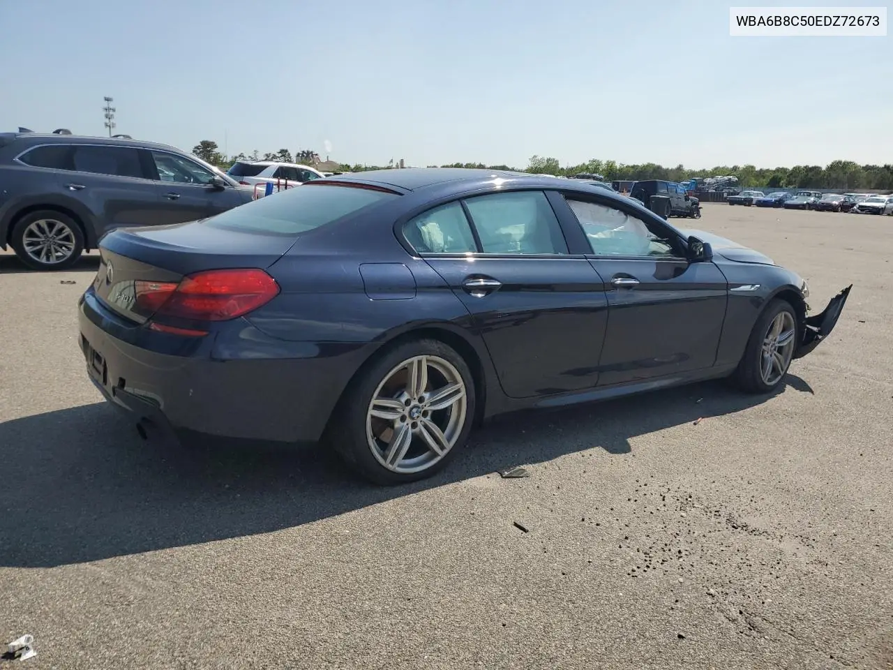 2014 BMW 640 Xi Gran Coupe VIN: WBA6B8C50EDZ72673 Lot: 57840245