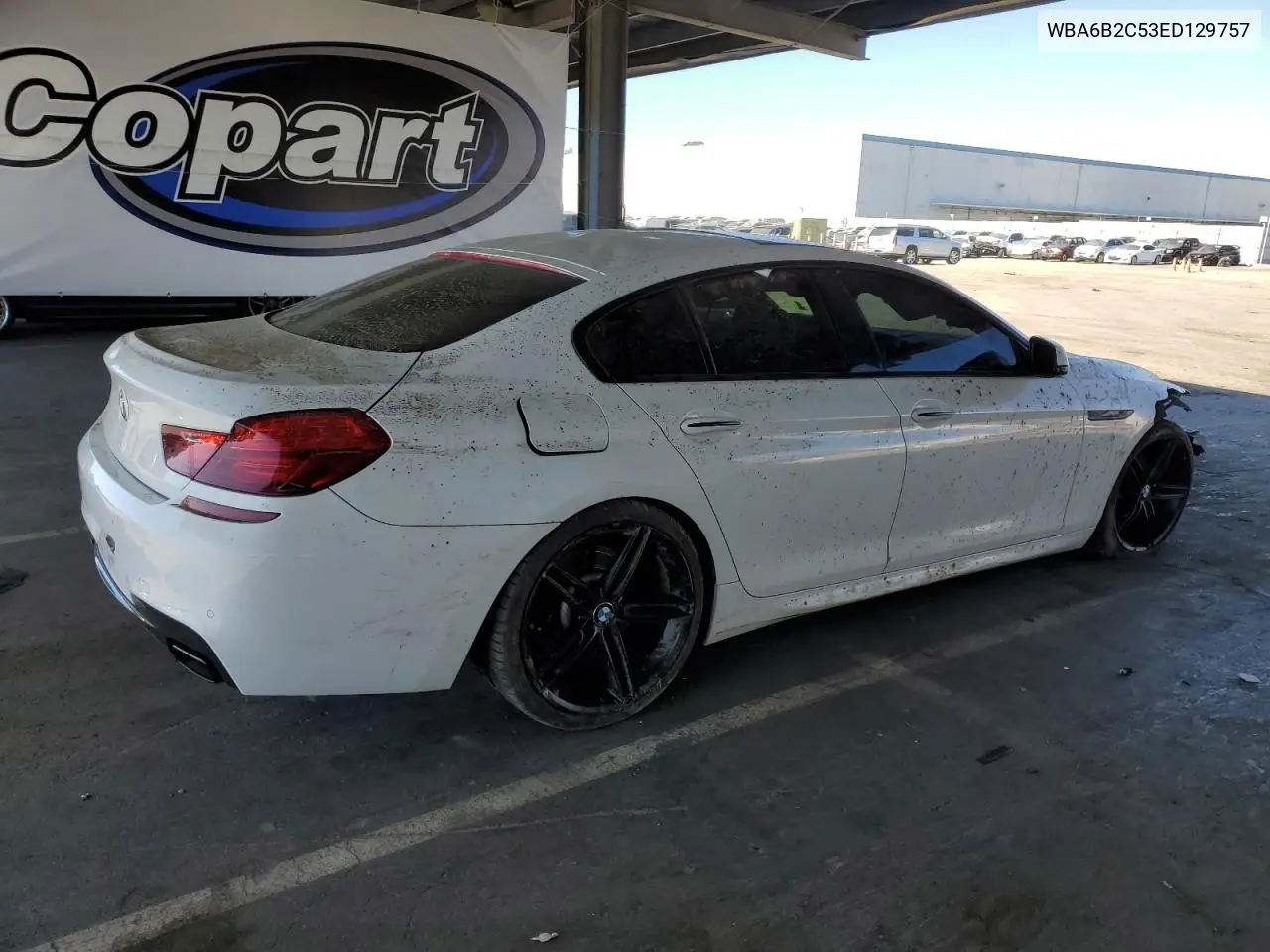 2014 BMW 650 I Gran Coupe VIN: WBA6B2C53ED129757 Lot: 61689205
