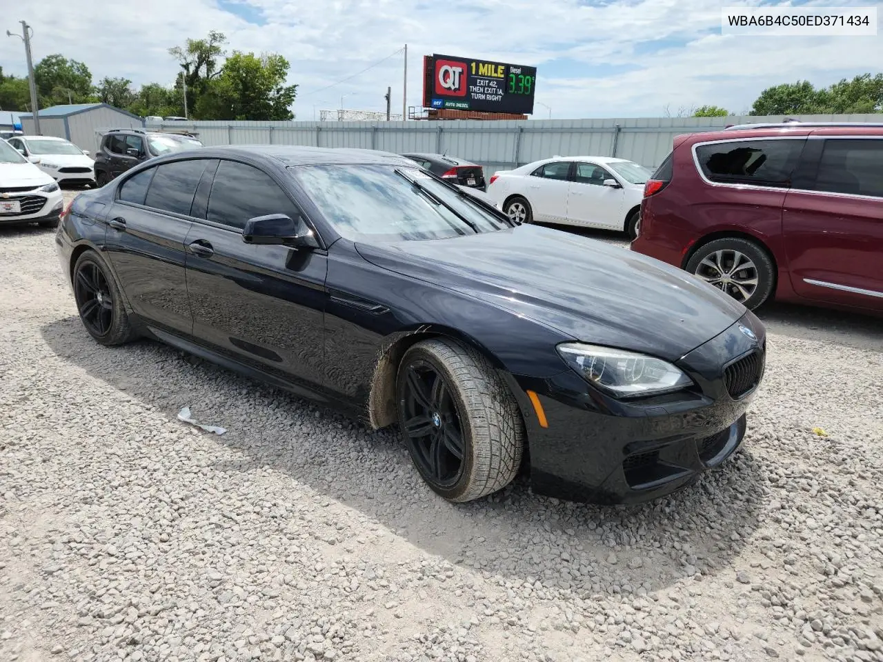 2014 BMW 650 Xi Gran Coupe VIN: WBA6B4C50ED371434 Lot: 62728095