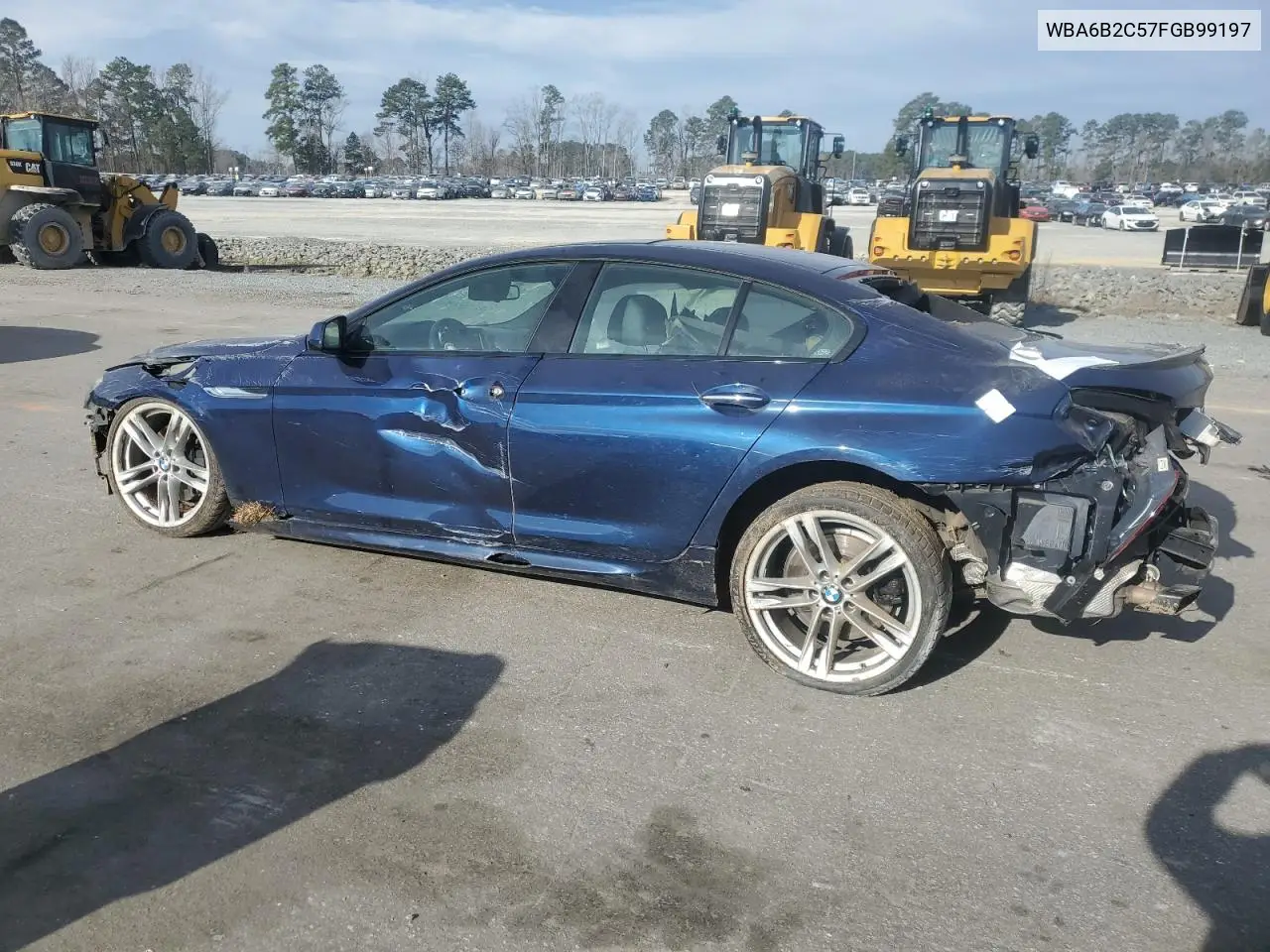 2015 BMW 650 I Gran Coupe VIN: WBA6B2C57FGB99197 Lot: 47487105