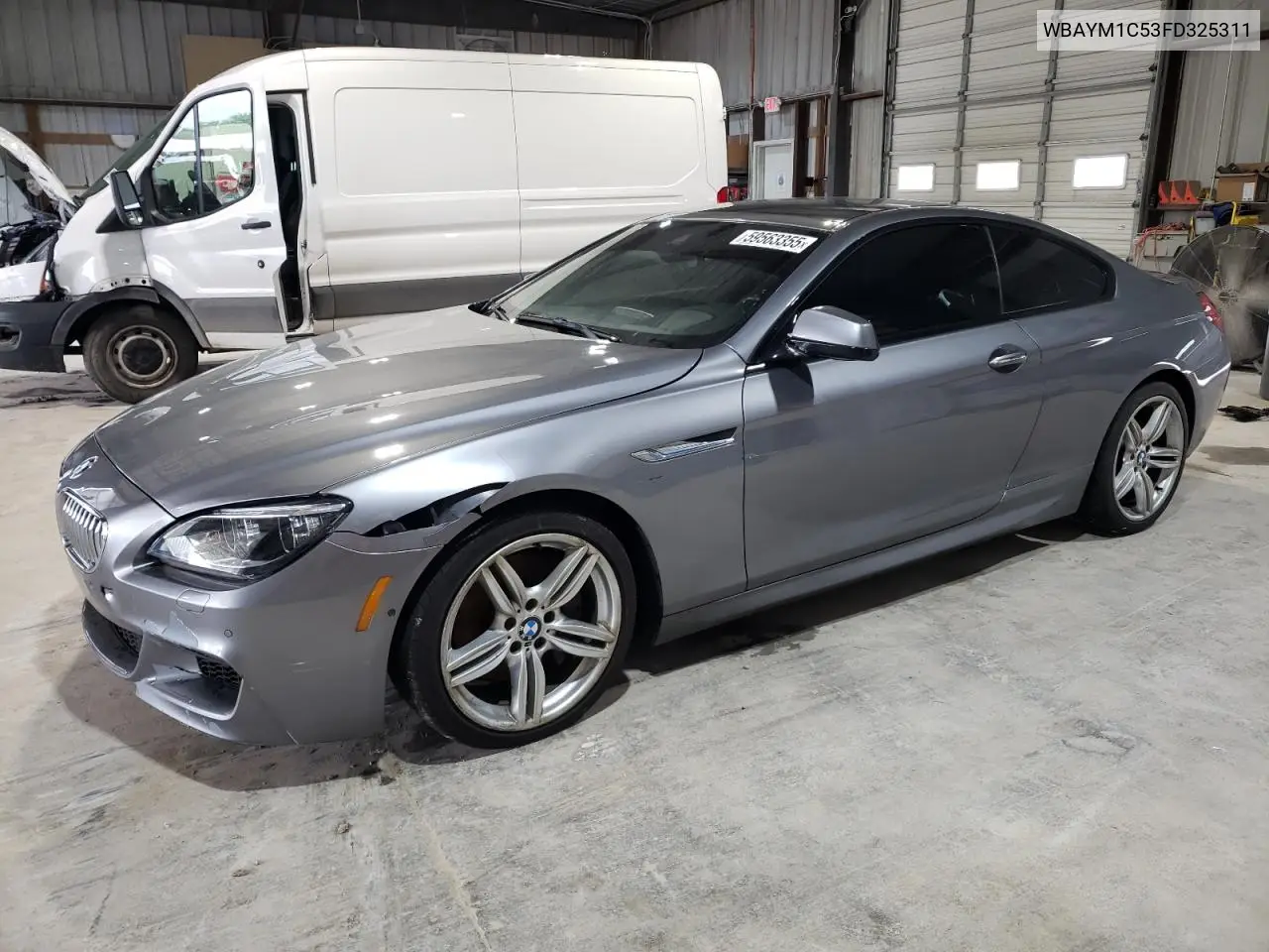 2015 BMW 650 Xi VIN: WBAYM1C53FD325311 Lot: 59563355