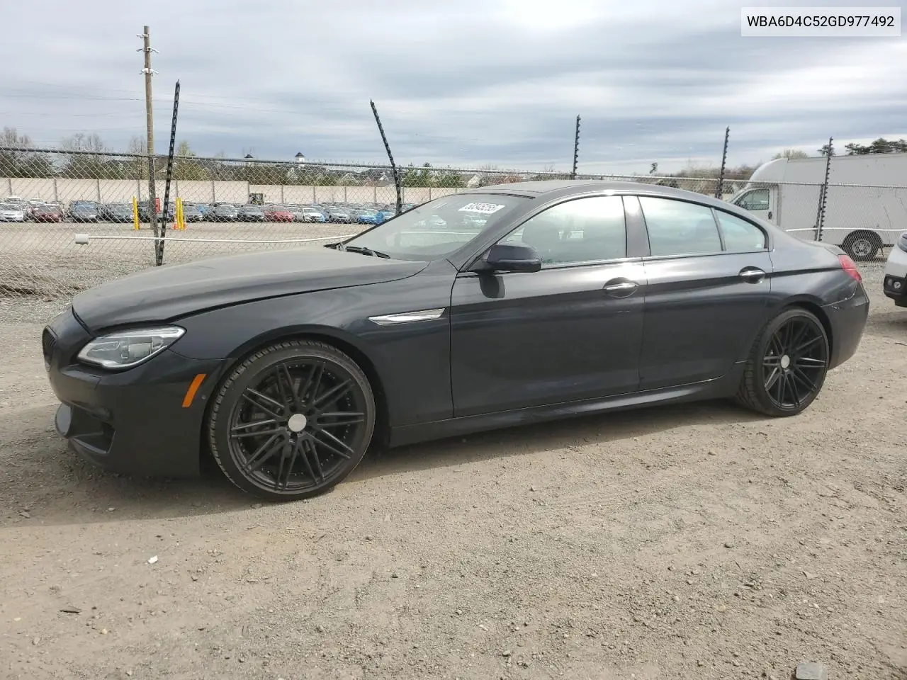 2016 BMW 650 I Gran Coupe VIN: WBA6D4C52GD977492 Lot: 50345255