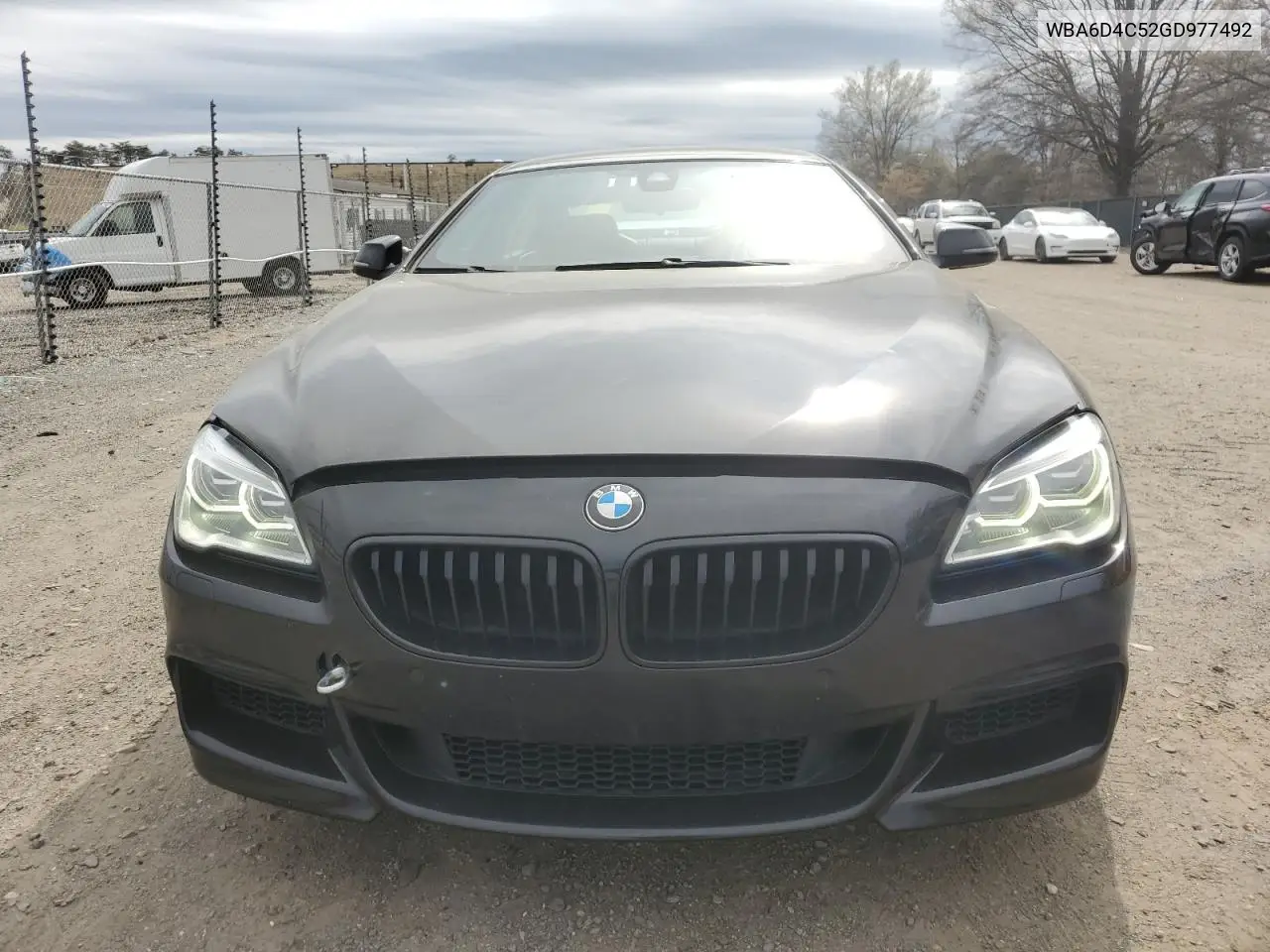 2016 BMW 650 I Gran Coupe VIN: WBA6D4C52GD977492 Lot: 50345255