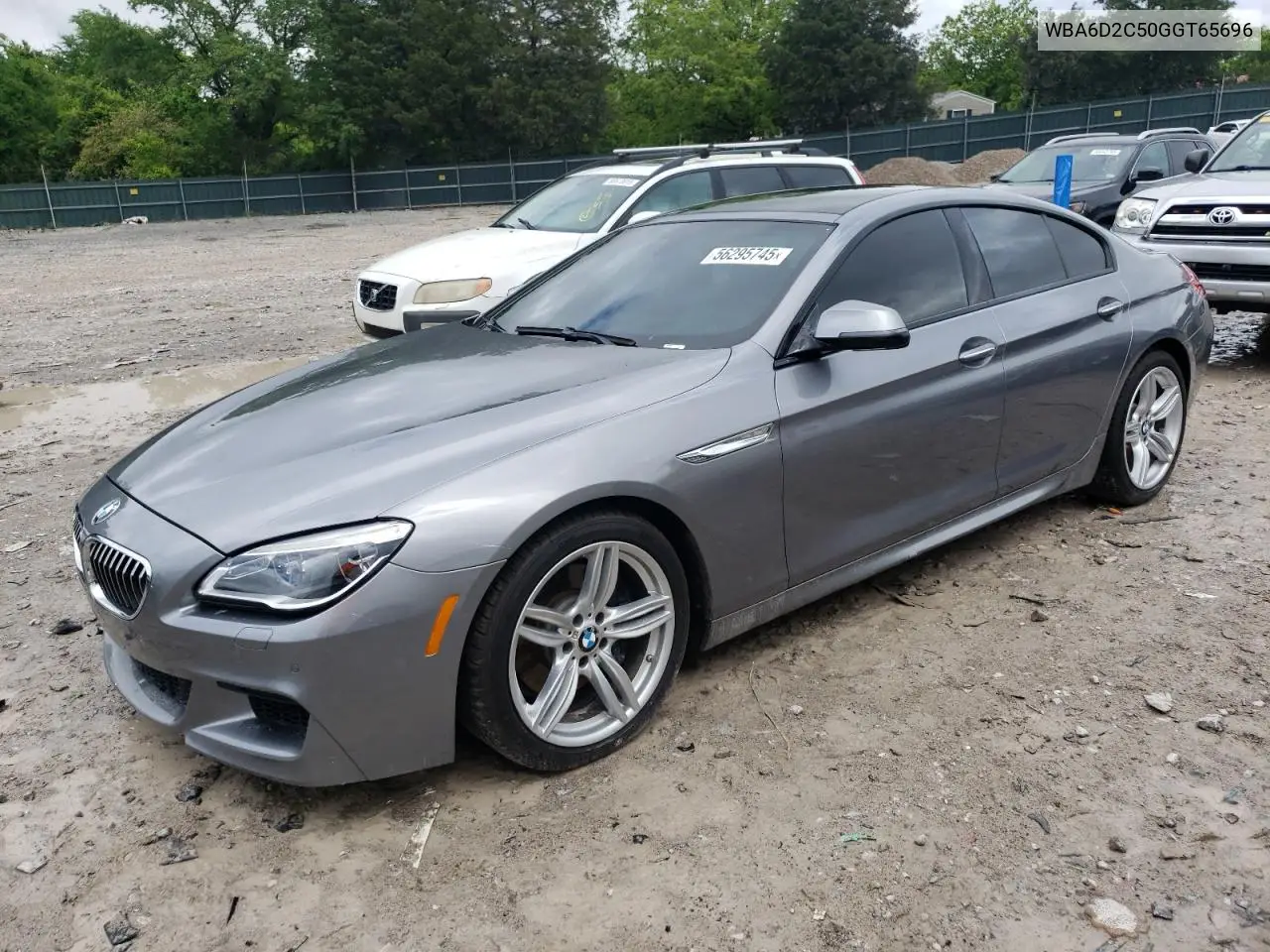 2016 BMW 640 Xi Gran Coupe VIN: WBA6D2C50GGT65696 Lot: 56295745