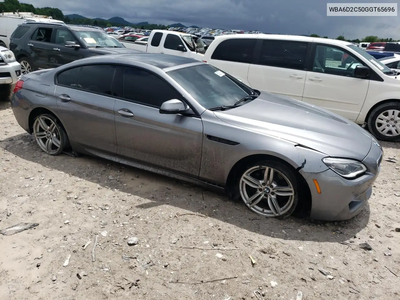 2016 BMW 640 Xi Gran Coupe VIN: WBA6D2C50GGT65696 Lot: 56295745
