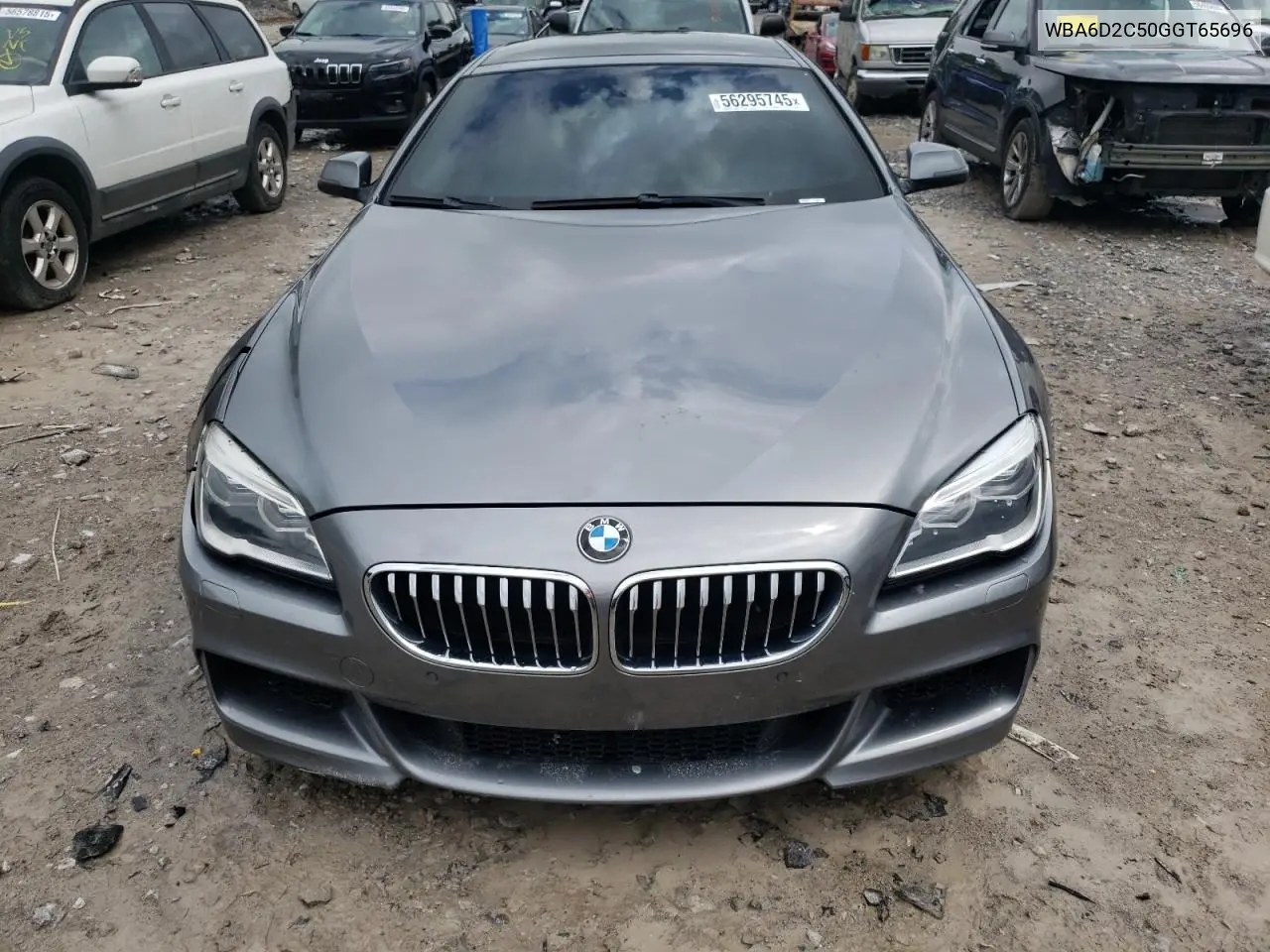 2016 BMW 640 Xi Gran Coupe VIN: WBA6D2C50GGT65696 Lot: 56295745