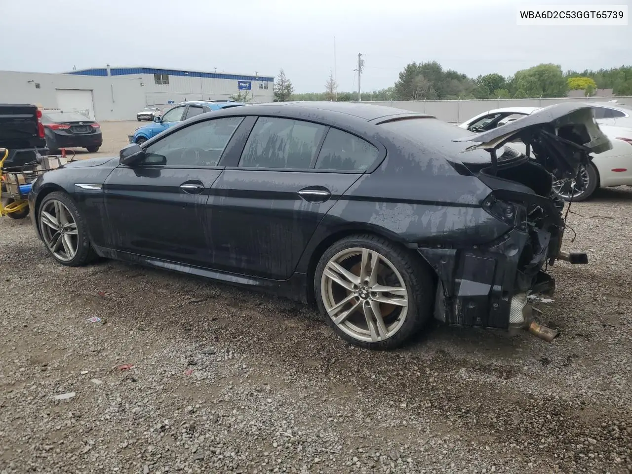 2016 BMW 640 Xi Gran Coupe VIN: WBA6D2C53GGT65739 Lot: 58371555