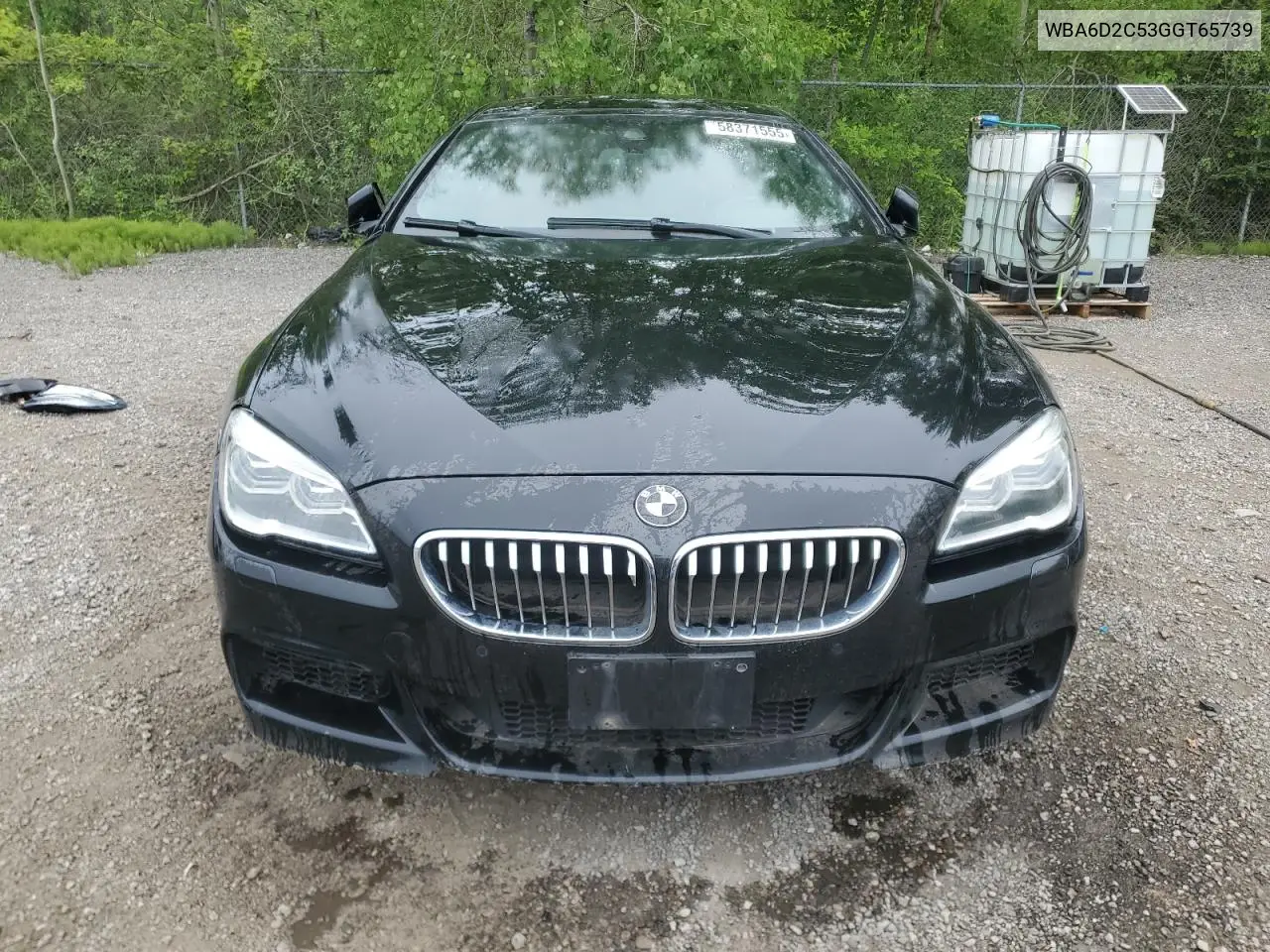 2016 BMW 640 Xi Gran Coupe VIN: WBA6D2C53GGT65739 Lot: 58371555