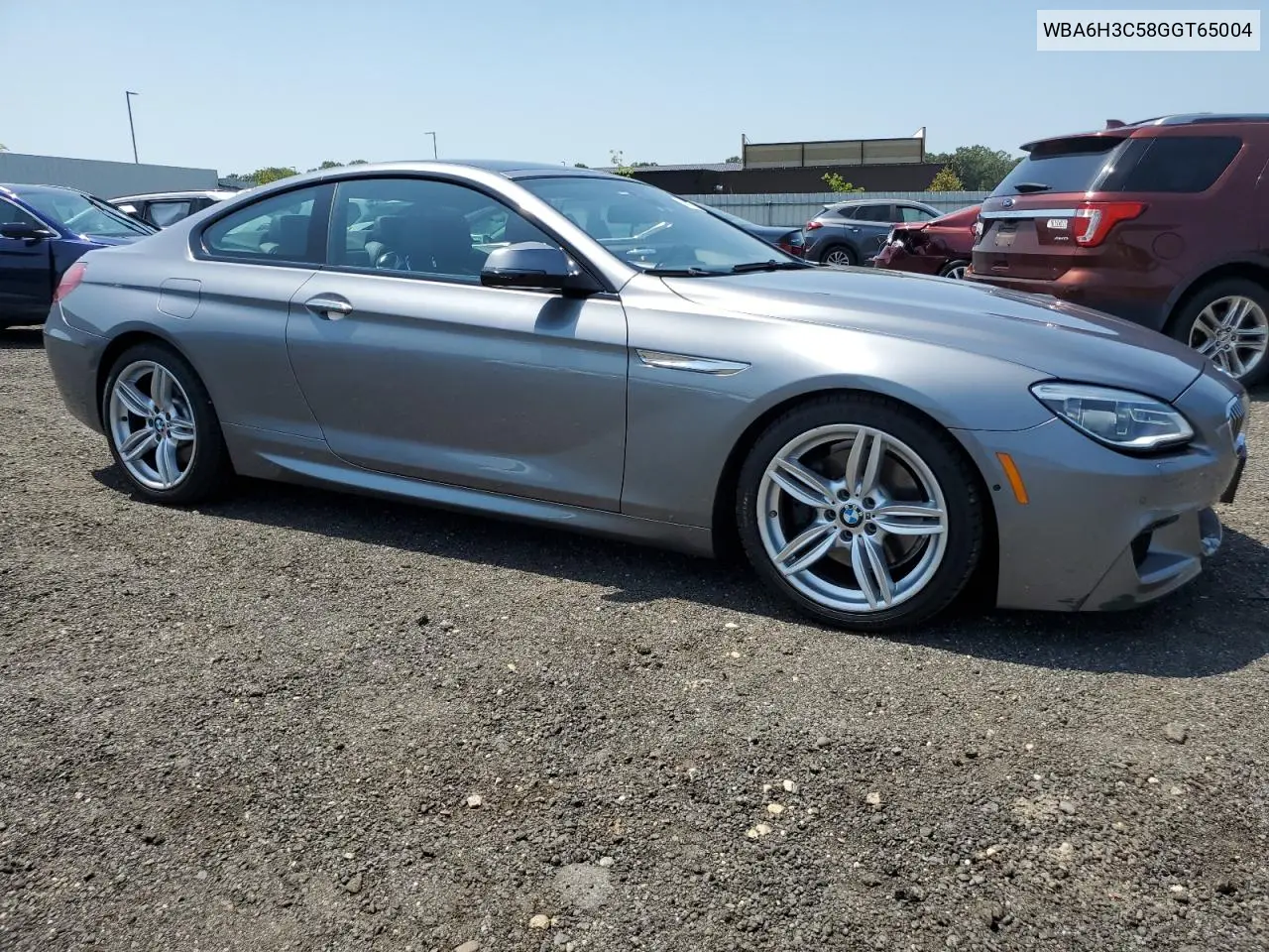 2016 BMW 640 Xi VIN: WBA6H3C58GGT65004 Lot: 61671245
