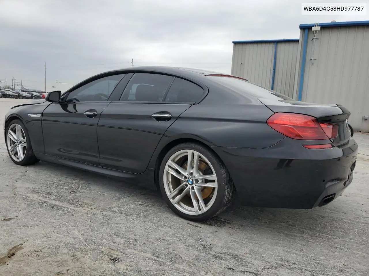 2017 BMW 650 I Gran Coupe VIN: WBA6D4C58HD977787 Lot: 51017785